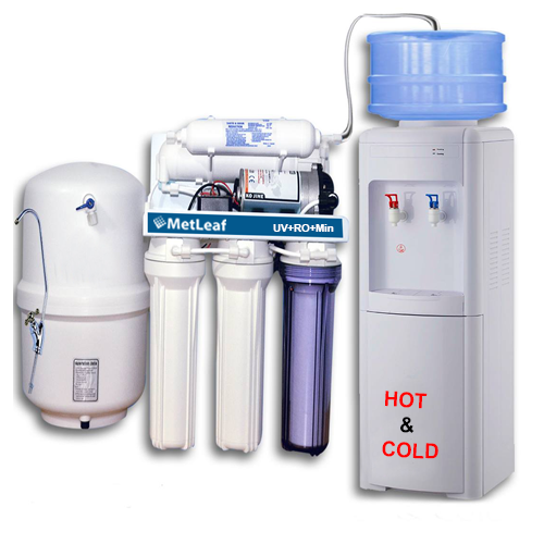 5 STAGE RO WATER HOT & COLD PURIFIRE