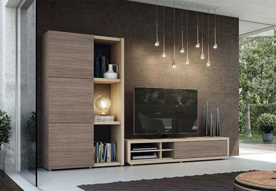 TC48-Wooden Wall TV Cabinets