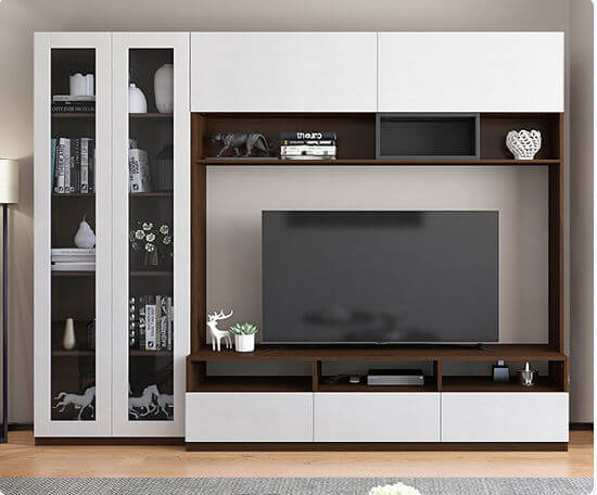 TC49-Wooden Wall TV Cabinets