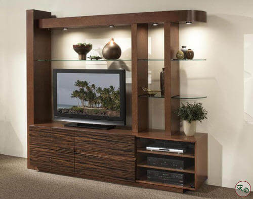TC54-Wooden Wall TV Cabinets