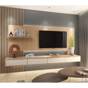 TC56-Wooden Wall TV Cabinets