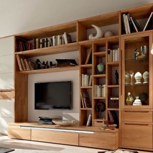 TC57-Wooden Wall TV Cabinets