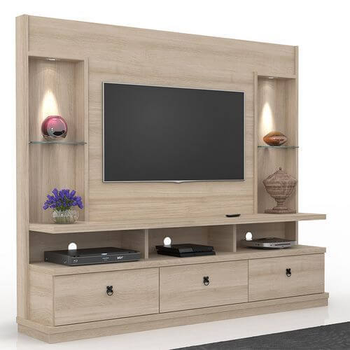 TC63-Wooden Wall TV Cabinets