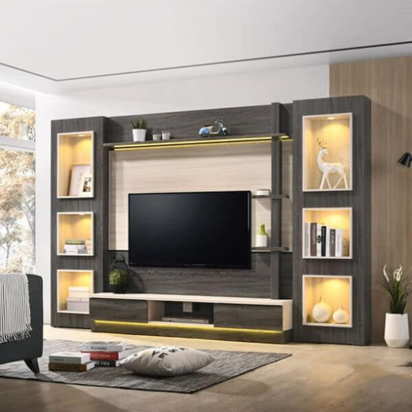TC78-Wooden Wall TV Cabinets